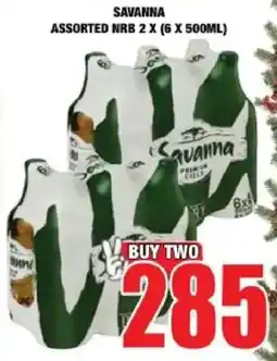 Boxer Liquors Savanna assorted nrb offer