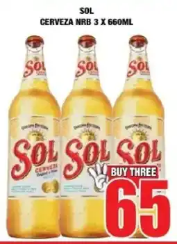 Boxer Liquors Sol cerveza nrb offer