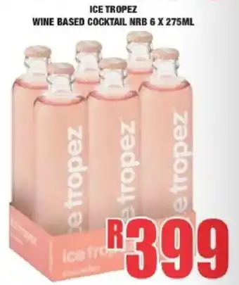 Boxer Liquors Ice tropez wine based cocktail nrb offer