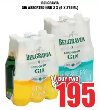 Boxer Liquors Belgravia gin assorted nrb offer