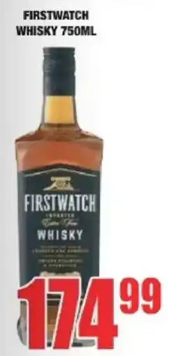 Boxer Liquors Firstwatch whisky offer