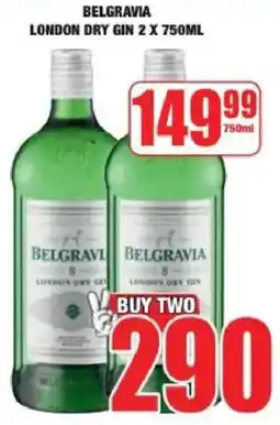 Boxer Liquors Belgravia london dry gin offer