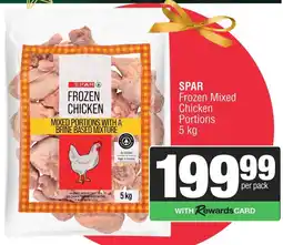 Spar SPAR Frozen Mixed Chicken Portions offer