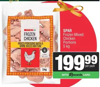 Spar SPAR Frozen Mixed Chicken Portions offer