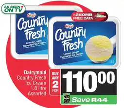 Spar Dairymaid Country Fresh Ice Cream Assorted offer