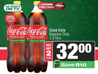 Spar Coca-Cola Regular Only offer
