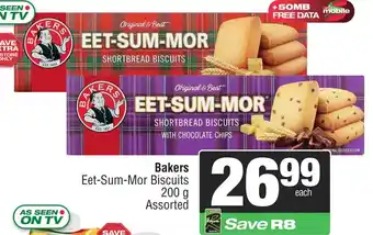 Spar Bakers Eet-Sum-Mor Biscuits Assorted offer
