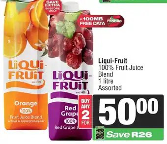 Liqui-Fruit 100% Fruit Juice Blend Assorted
