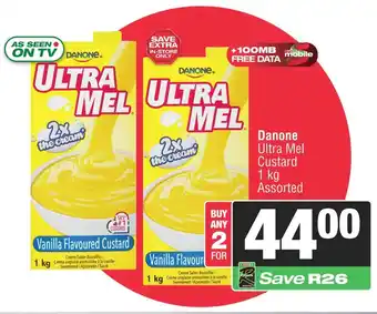 Spar Danone Ultra Mel Custard Assorted offer