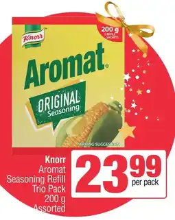 Spar Knorr Aromat Seasoning Refill Trio Pack Assorted offer