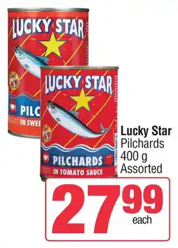 Spar Lucky Star Pilchards Assorted offer