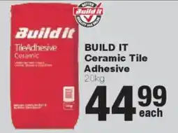 Build It Build It Ceramic Tile Adhesive offer