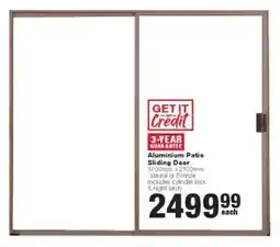 Build It Aluminium Patio Sliding Door offer