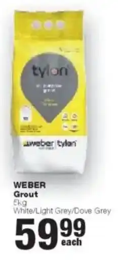 Build It Tylon Weber Grout offer