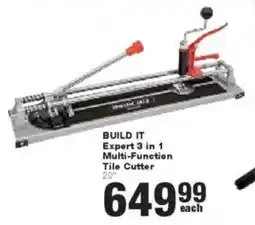 Build It Build it Expert 3 in 1 Multi-Function Tile Cutter offer