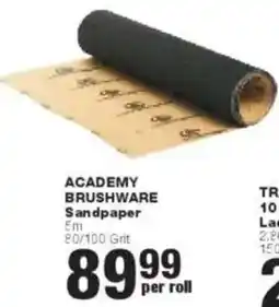 Build It Academy Brushware Sandpaper offer