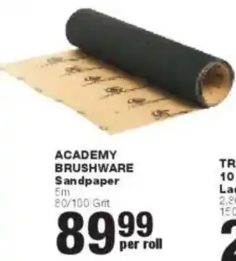Build It Academy Brushware Sandpaper offer