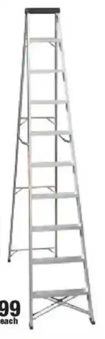 Build It Tradequip 10 Step Aluminium Ladder offer