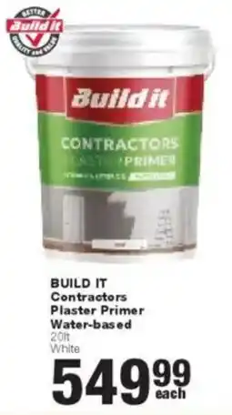 Build It Build it Contractors Plaster Primer Water-based offer