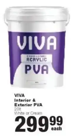 Build It VIVA Interior & Exterior PVA offer