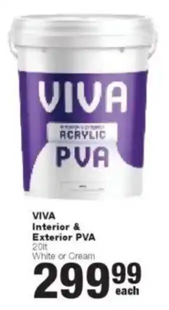 Build It VIVA Interior & Exterior PVA offer