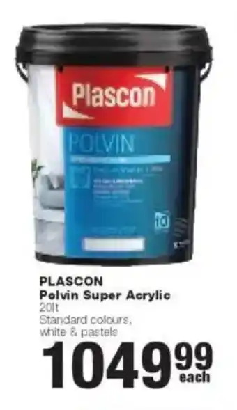 Build It Plascon Polvin Super Acrylic offer