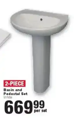 Build It Basin and Pedestal Set offer