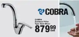 Build It COBRA Zambezi Pillar Type Sink Mixer offer