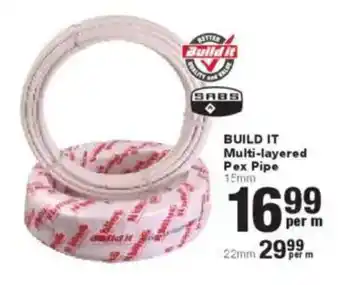 Build It Build it Multi-layered Pex Pipe offer
