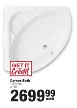 Build It Corner Bath offer