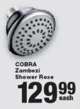 Build It Cobra Zambezi Shower Rose offer