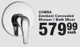 Build It Cobra Zambezi Concealed Shower/ Bath Mixer offer
