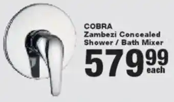 Build It Cobra Zambezi Concealed Shower/ Bath Mixer offer