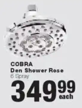 Build It Cobra Den Shower Rose offer