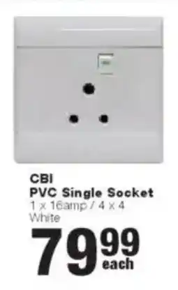Build It CBI PVC Single Socket offer