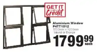 Build It Aluminium Window P4TT1512 offer