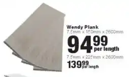 Build It Wendy Plank offer