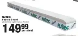 Build It Nutec Fascia Board offer