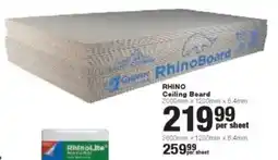 Build It Rhino Ceiling Board offer