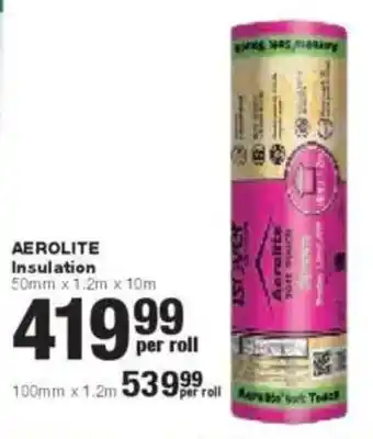 Build It Aerolite Insulation offer