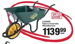 Build It Lasher Falcon Concrete Wheelbarrow offer