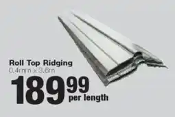 Build It Roll Top Ridging offer