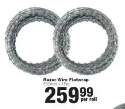 Build It Razor Wire Flatwrap offer