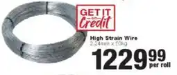 Build It High Strain Wire offer