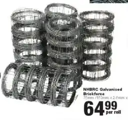 Build It NHBRC Galvanised Brickforce offer