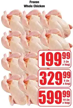 Boxer Superstores Frozen Whole Chicken offer