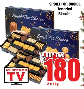 SPOILT FOR CHOICE Assorted Biscuits