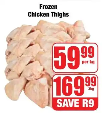 Boxer Superstores Frozen Chicken Thighs offer