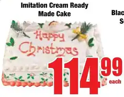 Boxer Superstores Imitation Cream Ready Made Cake offer