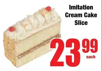 Boxer Superstores Imitation Cream Cake Slice offer
